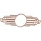 Ekena Millwork Elizabeth Wood Fretwork Pierced Ceiling Medallion, Cherry, 36"W x 18"H x 9 7/8"IW x 17"IH x 3/8"T CMWP36X18X0375EBCH - alternate 5